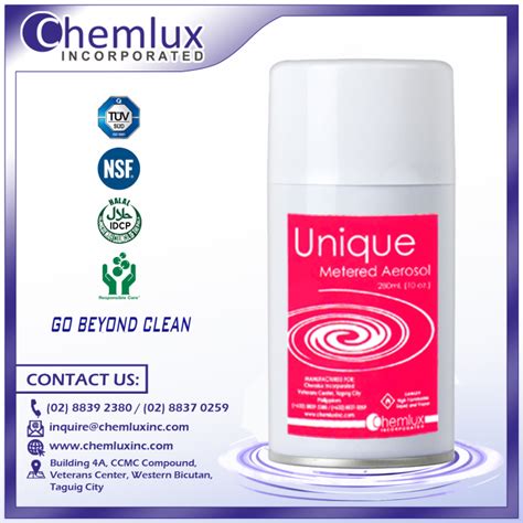 Chemlux Air Freshener Metered Aerosol 280ml .